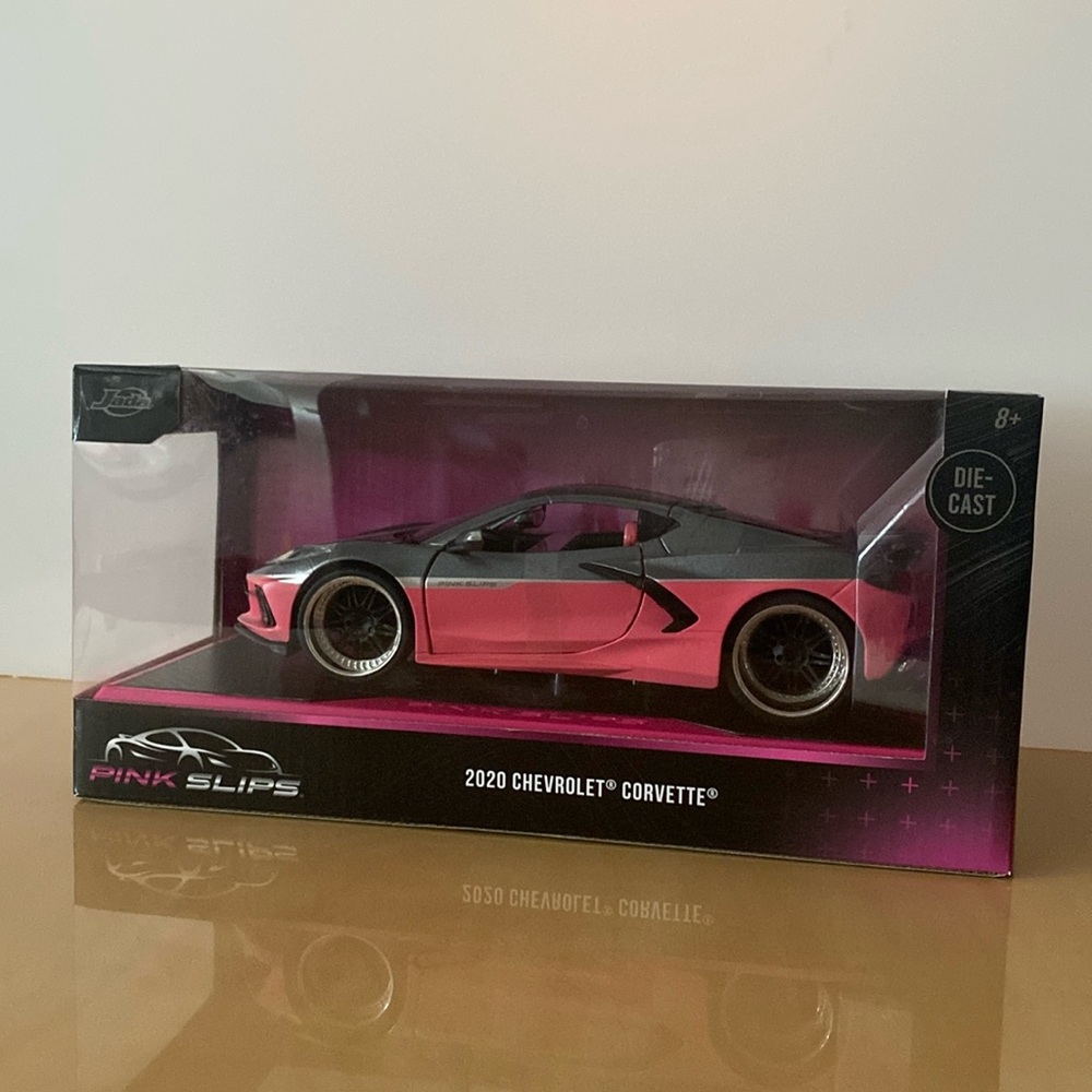 Pink Slips 2020 Chevrolet Corvette Die-Cast  1:24